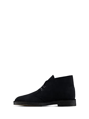 Clarks Originals Uomo Desert Boot Suede Leather Navy Stivali 43 EU