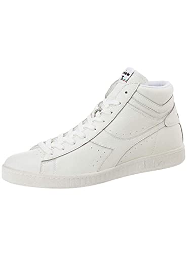 Diadora Game L High Waxed, Scarpe da Ginnastica Unisex-Adulto, White G, 38.5 EU