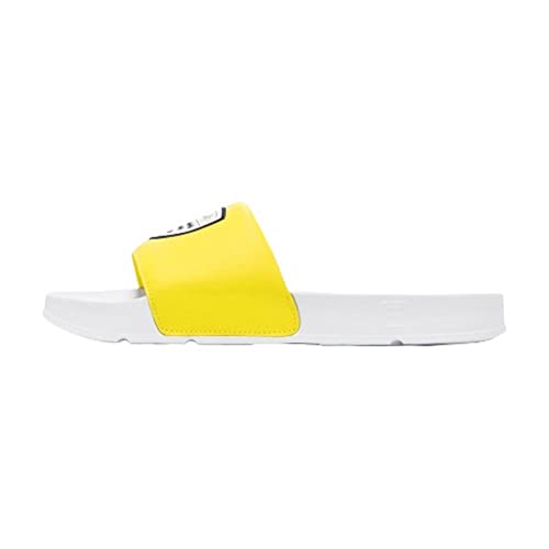 Fila Sandalo Drifter Cc Uomo, Bianco/Giallo fiammeggiante/Fila Navy, 44 EU