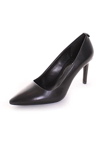 Michael Kors Scarpe Tacco Donna 40F6DOMP1L Dorothy Black Pelle Nera