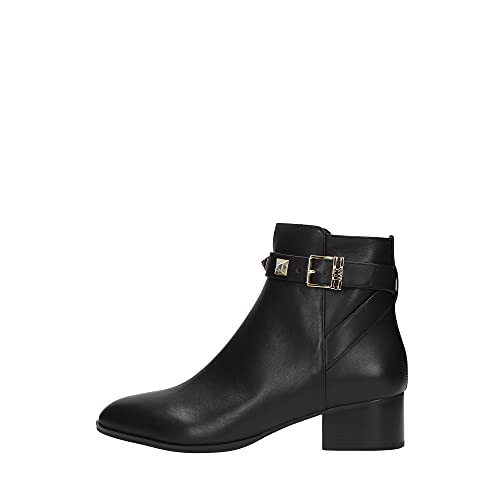 Michael Kors Scarpe Stivaletti Donna Britton Black Pelle Nera