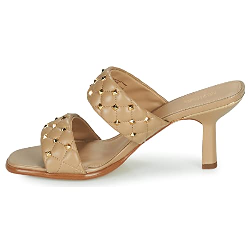 Michael Kors Amelia Mule Sandalo da Donna Pelle Camel Camel, 8