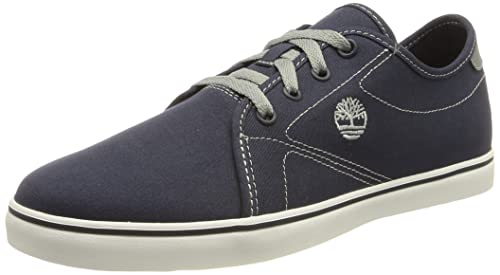 Timberland Skape Park Canvas Vulc Ox Basic, Oxford Uomo, Tela Blu Navy, 42 EU