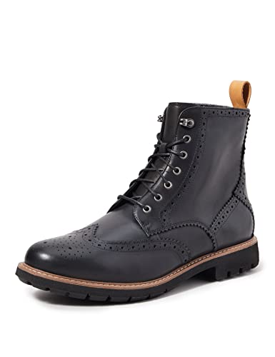 Clarks Batcombe Lord, Stivali da Motociclista Uomo, Nero (Black 1), 42 EU
