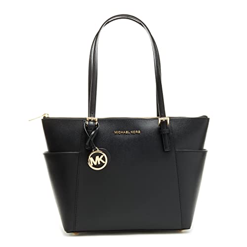 Michael Kors Jet Set Item Ew Tote, Borsa Womens, Nero, Taglia unica