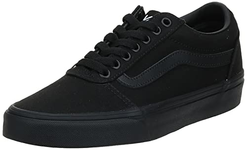 Vans Ward, Sneaker Uomo, Canvas Black Black, 43 EU