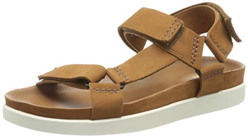 Clarks Sunder Range, Sandali Uomo, Tan Nubuck, 42 EU