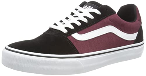 Vans Ward Deluxe, Sneaker, Uomo, Herringbone Port Royale/Black, 41 EU