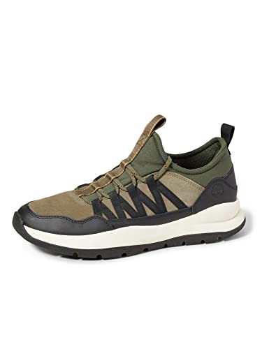 Timberland Boroughs Project Scarpe da Ginnastica Uomo, Verde (Dark Green Suede),42 EU