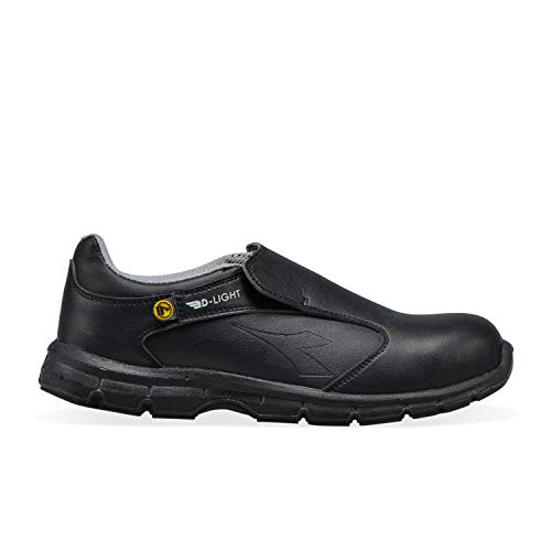 Utility Diadora Run Micro Low S2 Src Esd, Scarpe Da Lavoro Basse Unisex Adulto, Nero 80013 Schwarz, 43 EU