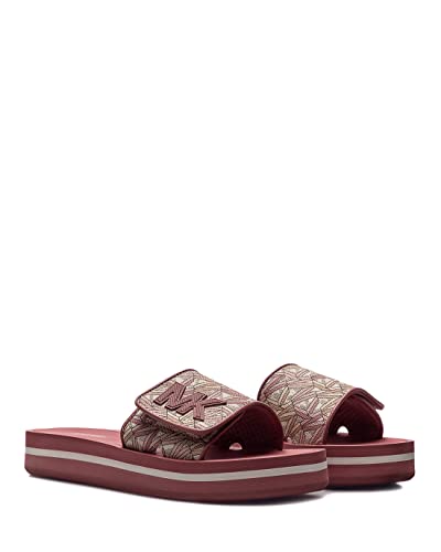 Michael Kors Scarpe Donna Ciabatte Plat Slide 40S2MKFA1B Rose Rosa