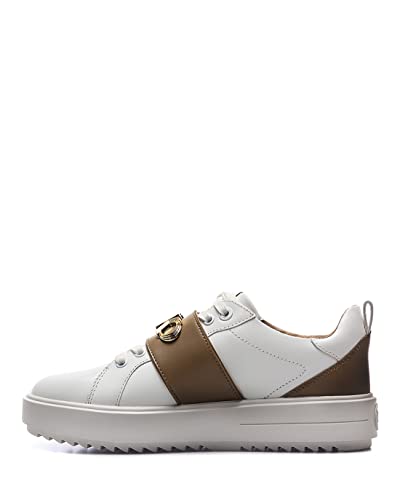 Michael Kors Scarpe Donna Sneakers Emmett 43F2EMFS1L Husk Multi Bianche