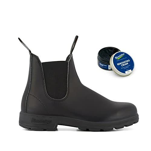 Blundstone 510 Stivali Chelsea Classici in Pelle Nera con panna 8