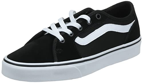 Vans Filmore Decon, Sneaker, Uomo, (Suede/Canvas) Black/White, 42 EU
