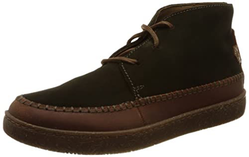 Clarks Hodson Mid, Stivali Chukka. Uomo, Olive Suede, 44 EU
