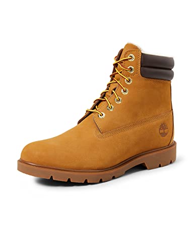 Timberland 6 Inch Basic WL WR Stivali alla moda Uomo, Marrone (Wheat Nubuck),43.5 EU