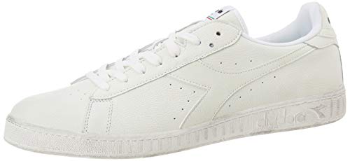 Diadora Game L Low Waxed, Scarpe da Ginnastica Unisex-Adulto, Bianco 02, 44 EU