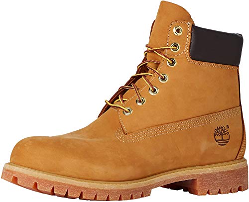 Timberland 6 inch Premium Boot Uomo Stivali Giallo EU44 Pelle