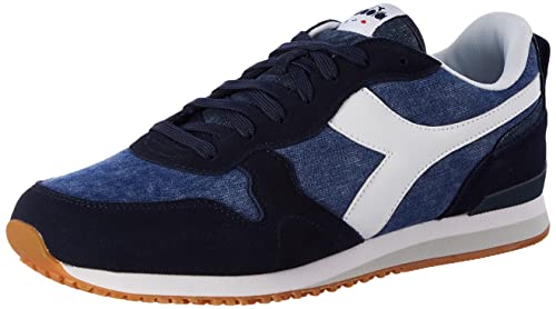 Diadora OLYMPIA DENIM, Sneakers, Uomo, Blu (Blu Profondo), 45 EU
