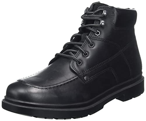 Geox Uomo U Andalo D Stivaletti Uomo, Nero (Black), 43 EU