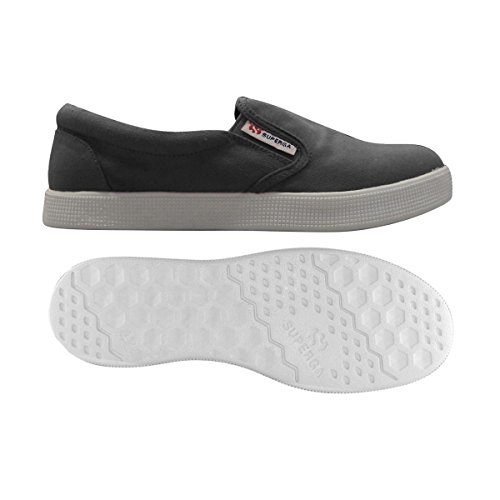 SUPERGA 4498 Cotu, Scarpe da Ginnastica Basse Donna, Grigio Dk Grigio Ferro, 39 EU