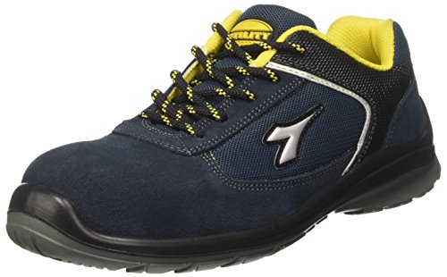 Utility Diadora Blitz Low S1p Src, Scarpe Da Ginnastica Unisex Adulto, Blu Atlantico, 42 EU