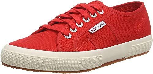 Superga 2750-cotu Classic - Scarpe Da Ginnastica Basse Unisex - Adulto, Rosso (Red 975), 39 EU, Pair