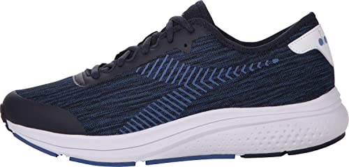 Diadora Passo Scarpe da Running Uomo, Blue Corsair White 44 EU