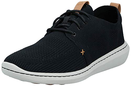 Clarks Step Urban Mix, Scarpe Da Ginnastica Basse Uomo, Nero (Black), 42 EU