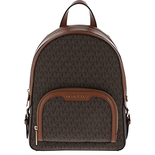 Michael Kors Jaycee - Zaino medio con logo, Marrone, Jaycee