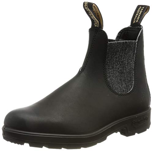 Blundstone Original 500 Series, Stivali Uomo, Glitter nero/argento, 36 EU