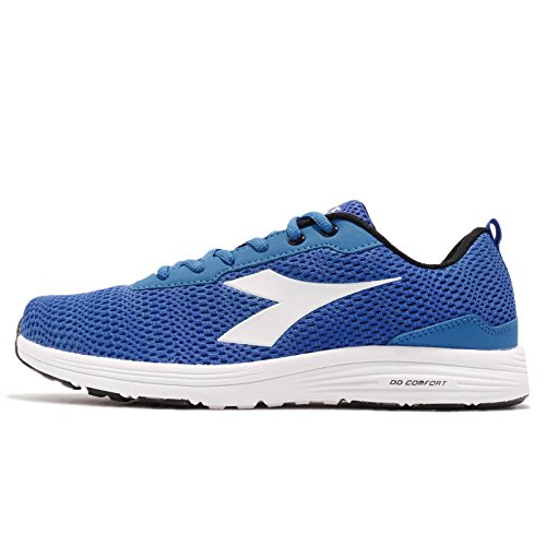 Diadora SWAN + 2, Scarpe da Running Uomo, Blu (Bleu Persia/Azzurro Petalo), 41 EU