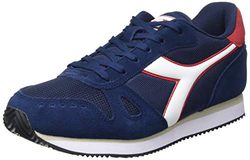 Diadora Simple Run, Sneakers Uomo, Blu Corsaro, 41 EU