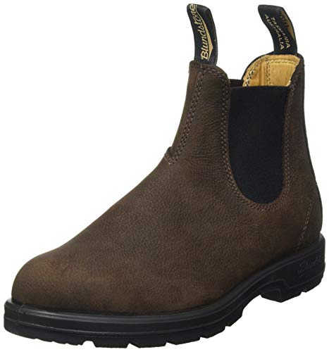 Blundstone Classic 550 Series, Stivali Chelsea Uomo, Brown Nubuk, 43 EU