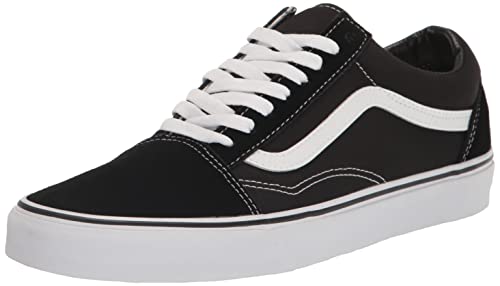 Vans Old Skool (Suede/Canvas), Sneaker Unisex - Adulto, Nero (Black White), 38 EU