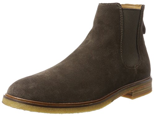 Clarks Clarkdale Gobi, Stivali Chelsea Uomo, Marrone (Dark Brown Suede), 44 EU