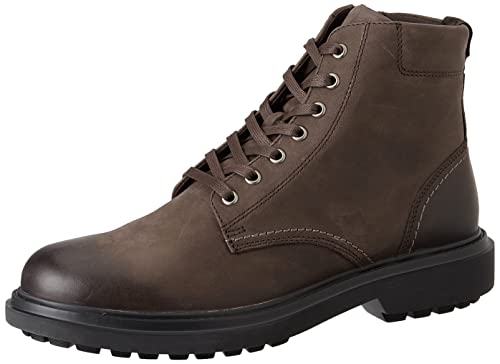 Geox U Faloria B, Stivaletti Uomo, Marrone (Coffee), 41 EU