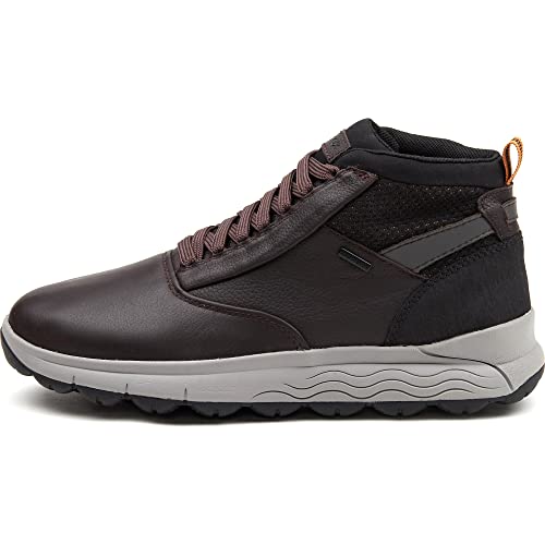 Geox U Spherica 4X4 B Abx, Stivaletti Uomo, Marrone (Coffee), 42 EU