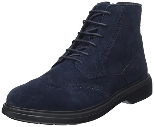 Geox Uomo U Ottavio A Stivaletti Uomo, Blu (Navy), 43 EU