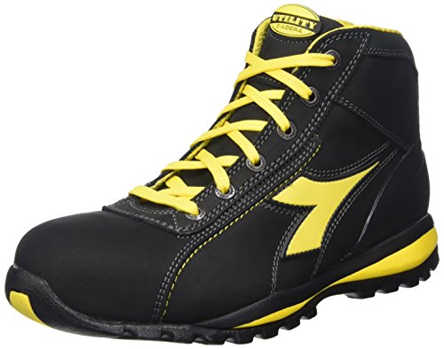 Utility Diadora Glove Mid S3 Hro Sra, Scarpe Da Ginnastica Unisex Adulto, Nero, 43 EU